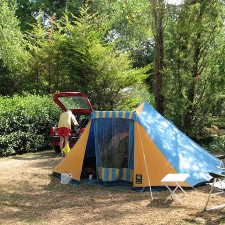 Camping La Poche : Camping en tente