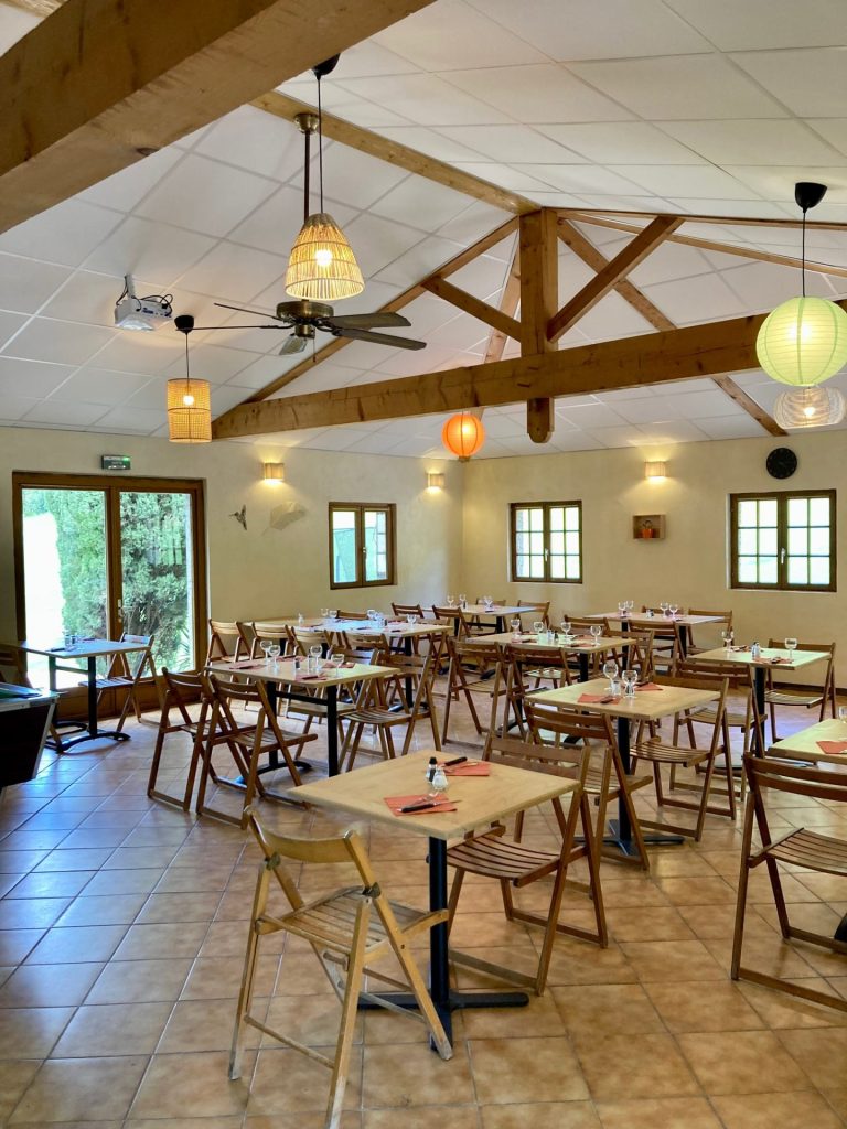 Restaurant camping drome riviere